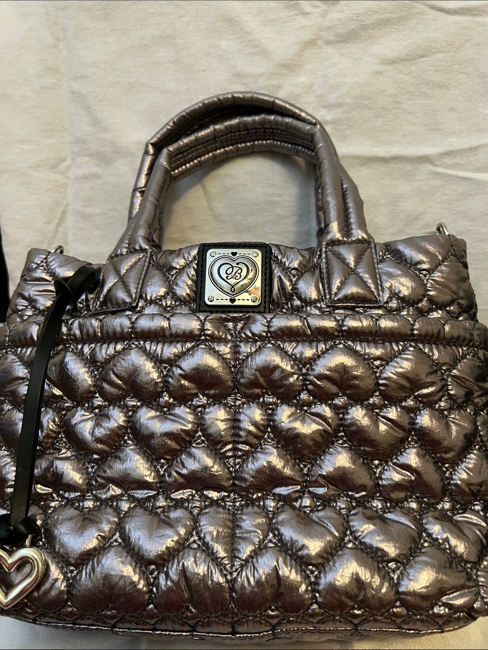 Brighton silver or gunmetal  bag